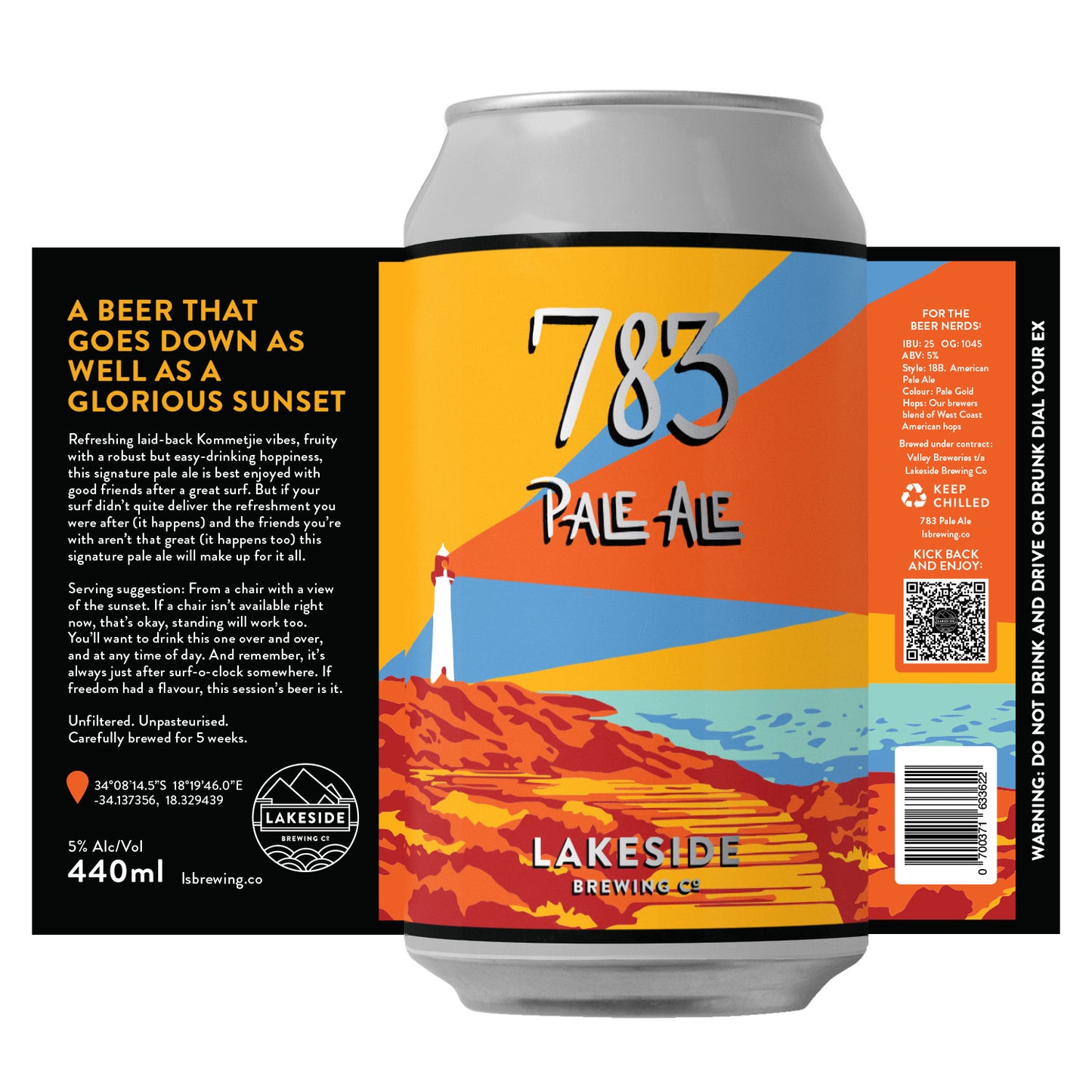 783 PALE ALE (12 Cans)