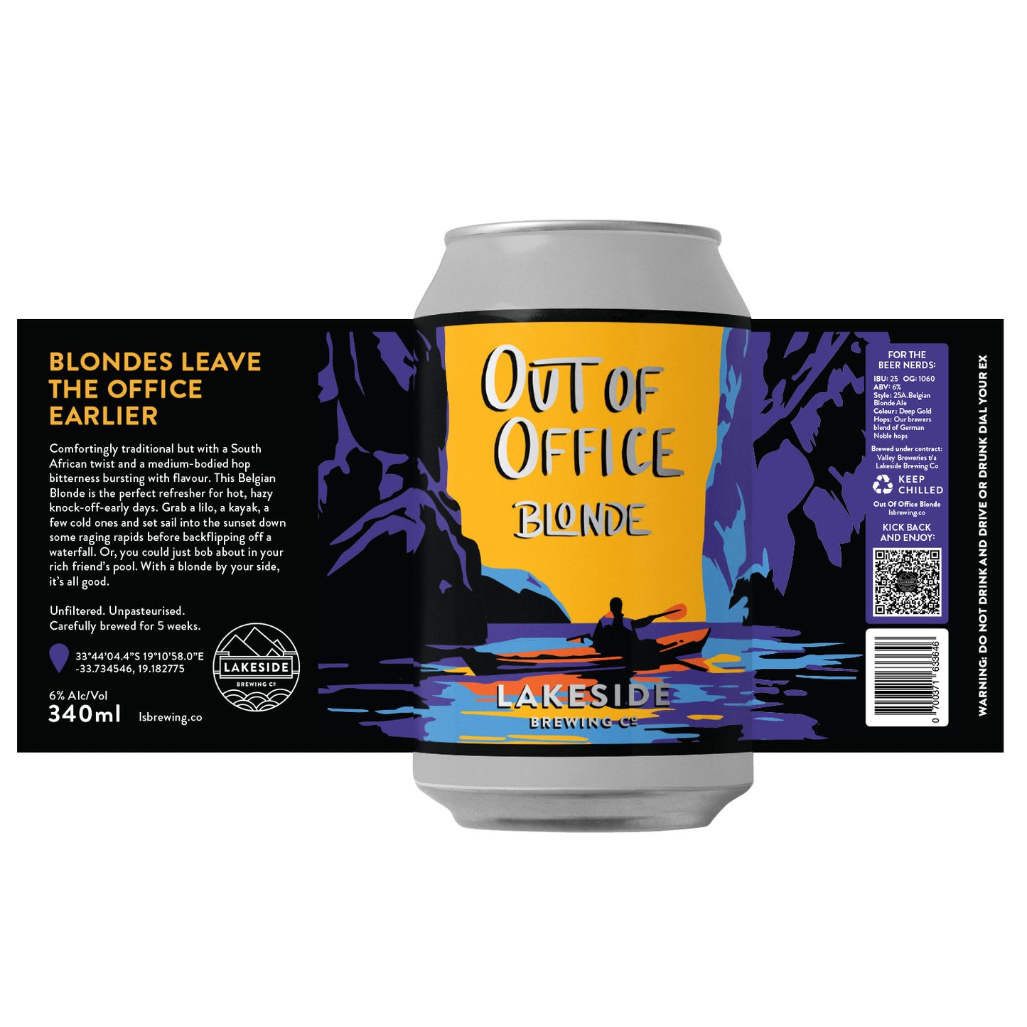 OUT OF OFFICE BELGIAN BLONDE (12 Cans)