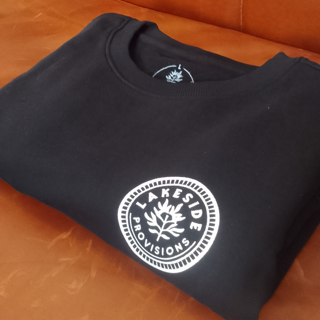 LAKESIDE CREW NECK, ODYSSEY PILSNER KALK BAY CAPE TOWN